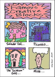Offered Without Comment - Famous Creative Blocks