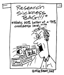 Guest Blogger Brad Barash - Taking the Queasiness Out of Research Reporting