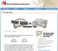 Creative Quickie Week - Right Brain, Left Brain, Whole Brain?