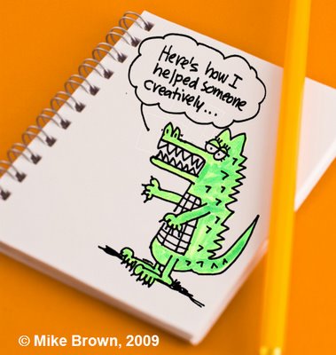 Creative Quickie Report Out - Here's How I Helped Someone Creatively