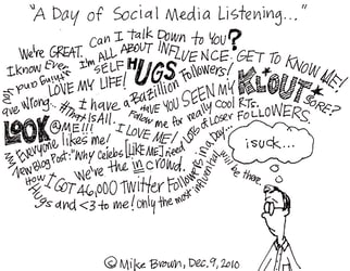 Cartoon - A Day of Social Media Listening