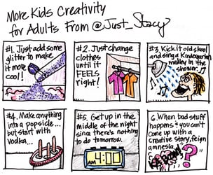 More Ways to Be Creative Like a Kid - Guest Post by Stacy Harmon