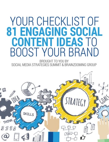 81 Social Media Content Marketing Ideas - FREE eBook