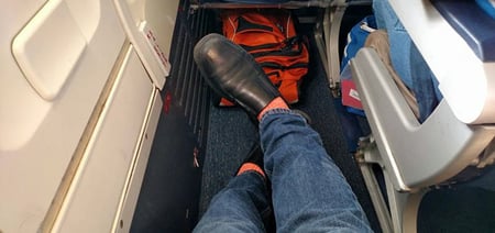 Travel-Blogging-Boston-Leg-Room