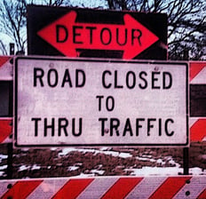 Detour-Sign