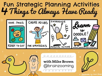 Fun Strategic Planning Activities - 4 Things to Always Have Ready
