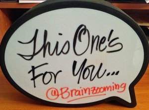 Twitter Topics on @Brainzooming - This Tweet Is for You