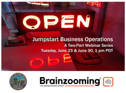 Need Strategies to Jumpstart Business Operations? A New Brainzooming Webinar Series