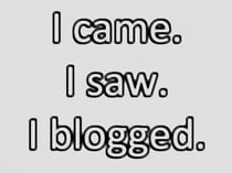 I-blogged