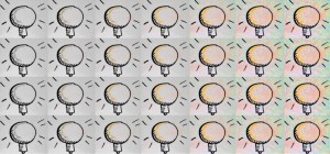 Idea-bulb-grid