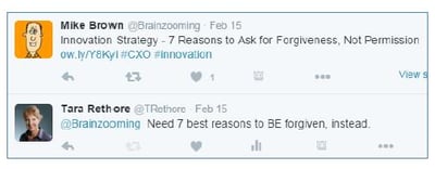 Innovation Strategy – 7 Reasons to Grant Forgiveness, Not Enforce Permission