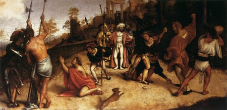 Lorenzo_Lotto_-_The_Martyrdom_of_St_Stephen_-_WGA13671