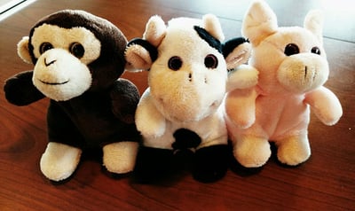 Fun Strategic Planning with 3 Stuffed Toys