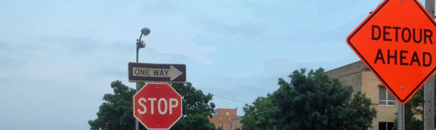 Stop-Detour-Ahead