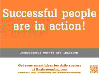 Personal Success Strategies in Action - A Brainzooming Mini-Poster