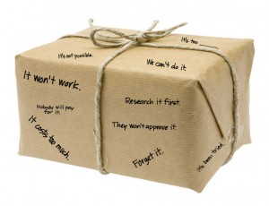 Brainstorming Success and Saying “Think Outside the Box” Don't Mix