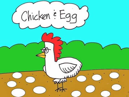 Creating Thinking Exercises - Chickens, Eggs, and Creating Strategic Impact